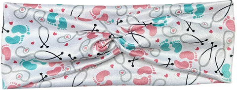 Footprints Headband