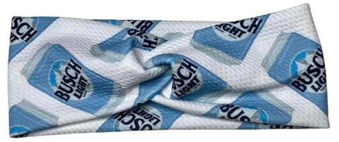 Blue "B" Beer Headband
