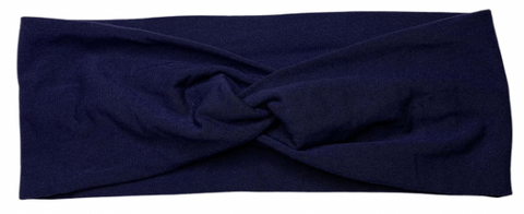 Solid Navy Headband