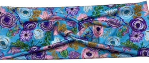Swirly Floral Headband