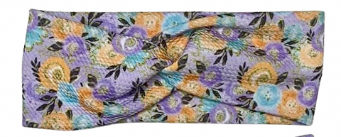 Watercolor Floral Headband