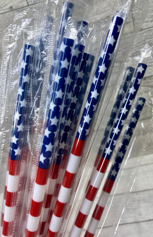 Flag Reusable Straw