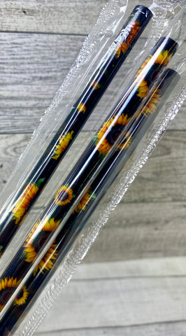 Sunflower Reusable Straw