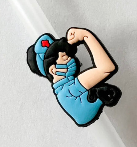 Rosie the Nurse Straw Accessory