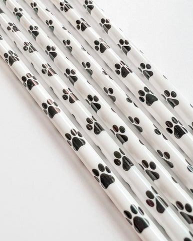 Dog Paws Reusable Straw