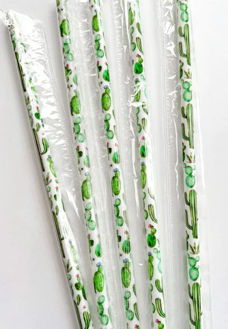 Cacti Reusable Straw